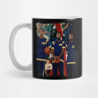 A.C Green, James Worthy and Kareem Abdul Jabbar, 1987 Mug